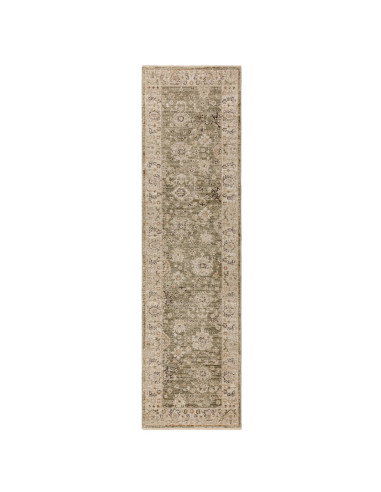 Tappeto Heriz Ornate Green: eleganza e colori naturali per ambienti caldi. Perfetto tra i tappeti classici, resistente e facile
