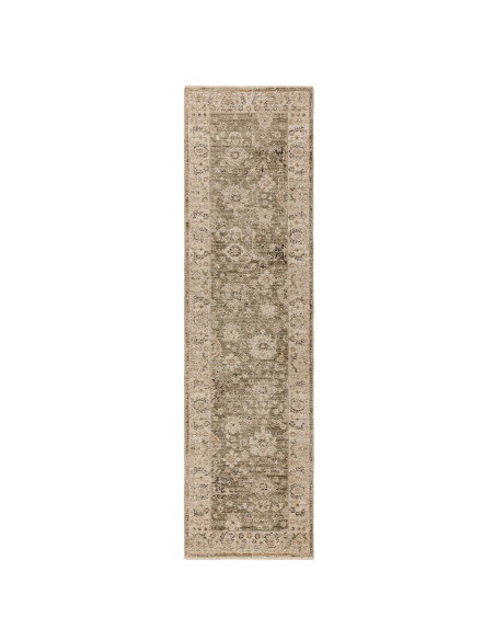 Tappeto Heriz Ornate Green: eleganza e colori naturali per ambienti caldi. Perfetto tra i tappeti classici, resistente e facile