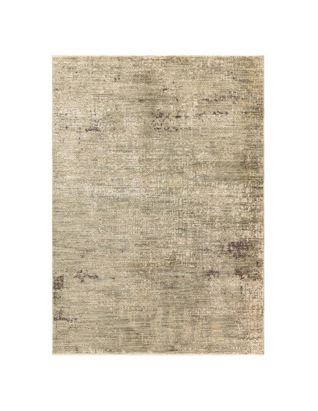 Elevate your space with the Heriz Patina Green rug, a classic rug featuring a medallion pattern and durable, easy-care syntheti