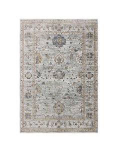 Tappeto Jasper JA01 Blue: eleganza vintage e motivo astratto per ambienti raffinati. Perfetto per chi ama i tappeti classici di