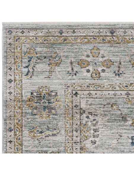 Tappeto Jasper JA01 Blue: eleganza vintage e motivo astratto per ambienti raffinati. Perfetto per chi ama i tappeti classici di