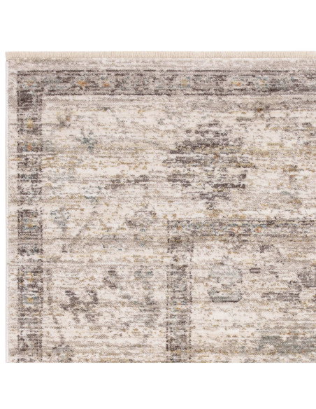 Enhance your home with the Jasper JA02 Beige/Natural rug, blending classic rug charm and durability with a subtle abstract vint