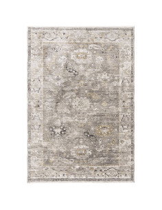 Tappeto Jasper JA03 Beige/Natural: eleganza vintage e motivo astratto per tappeti tradizionali, perfetto per ogni ambiente con
