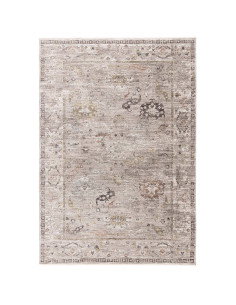 Tappeto Jasper JA04 Grey/Silver: eleganza vintage e motivo astratto per arricchire con stile ogni ambiente con tappeti tradizio