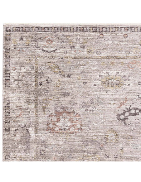 Tappeto Jasper JA04 Grey/Silver: eleganza vintage e motivo astratto per arricchire con stile ogni ambiente con tappeti tradizio