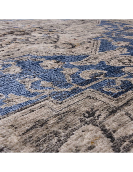 Tappeto Sovereign Blue Medallion: eleganza classica e colori raffinati, perfetto per chi ama i tappeti tradizionali dal design