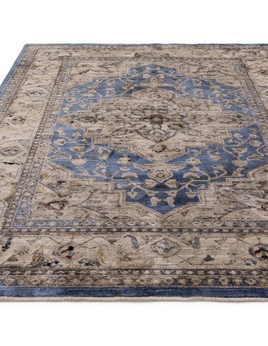 Tappeto Sovereign Blue Medallion: eleganza classica e colori raffinati, perfetto per chi ama i tappeti tradizionali dal design