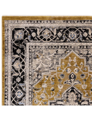 Tappeto Sovereign Gold Medallion: eleganza e raffinatezza nei tappeti tradizionali, design persiano e materiali resistenti per