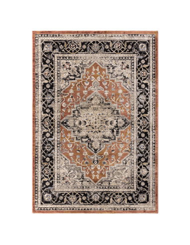 Tappeti classici dal design persiano e colori caldi: Sovereign Terracotta Medallion unisce eleganza, comfort e facilità di manu
