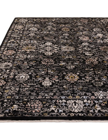 Elevate your home with the Sovereign Vintage Floral rug, a durable classic rug featuring timeless Persian patterns and easy-car