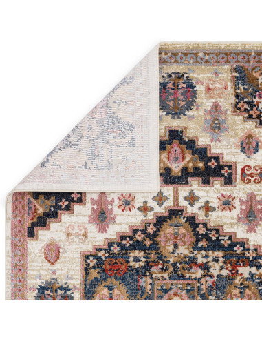 Discover the Zola Aras classic rug with a Persian pattern, blending traditional rugs' elegance with durable, soft synthetic fib