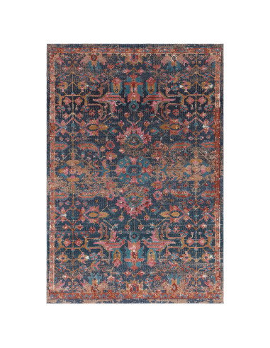 Add timeless charm with the Zola Evin classic rug, featuring a rich Persian pattern and durable, easy-care synthetic fibers for