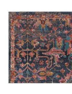 Tappeto classico Zola Evin con motivo persiano e colori ricchi, facile da pulire e perfetto per ambienti tradizionali e moderni 2
