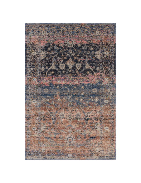 Elevate your home with the Zola Fasa classic rug, featuring a Persian pattern and durable fibers for timeless style and easy ma