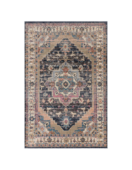 Tappeto classico Zola Razan con motivo persiano, colori raffinati e materiali resistenti, ideale per donare eleganza e comfort