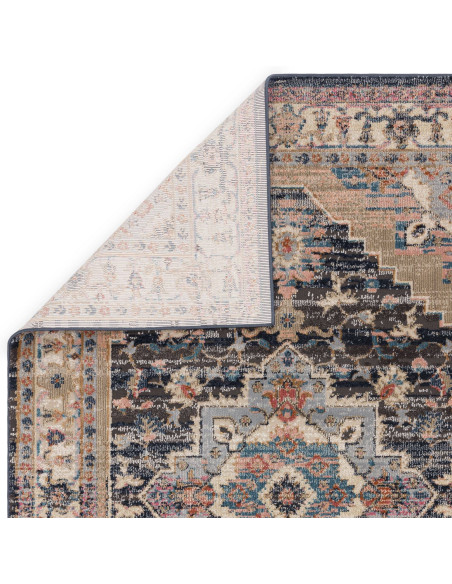 Tappeto classico Zola Razan con motivo persiano, colori raffinati e materiali resistenti, ideale per donare eleganza e comfort