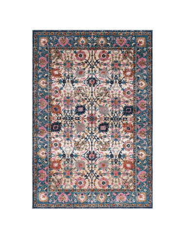 Elevate your space with the Zola Sarab classic rug, featuring vibrant Persian patterns and durable, fade-resistant fibers for l