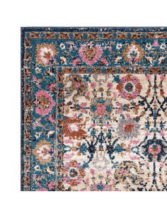 Tappeto Zola Sarab: eleganza e colori vivaci per ambienti raffinati. Perfetto mix di design tradizionale e resistenza per ogni 2