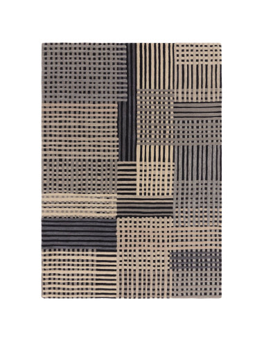 Tappeto Aspect Grey Multi: design moderno e materiali naturali per un soggiorno elegante e contemporaneo. Comfort e stile in og