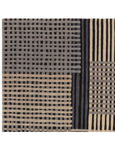 Tappeto Aspect Grey Multi: design moderno e materiali naturali per un soggiorno elegante e contemporaneo. Comfort e stile in og 2