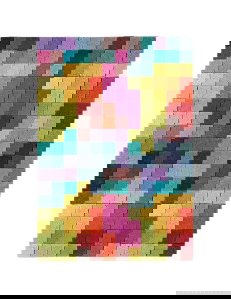 Tappeto Funk Multi: design moderno e colori vivaci per un soggiorno unico. Perfetto tra i tappeti contemporanei soggiorno di al