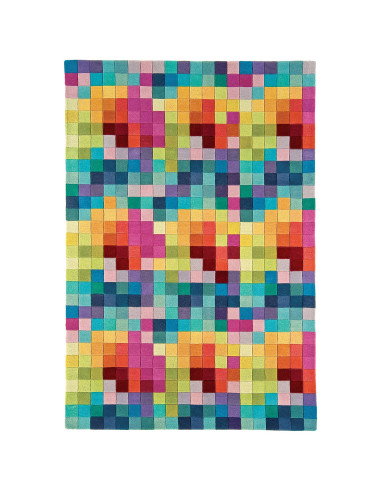 Tappeto Funk Multi: design moderno e colori vivaci per un soggiorno unico. Perfetto tra i tappeti contemporanei soggiorno di al