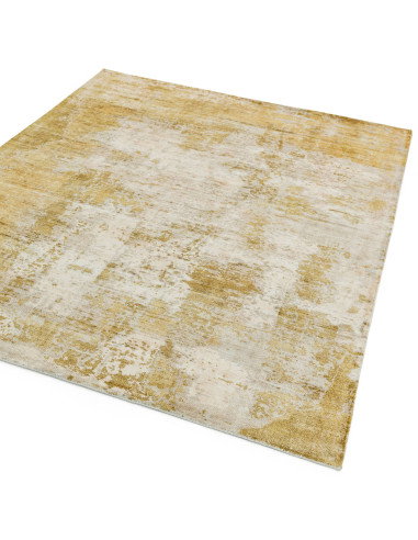 Elevate your space with the Gatsby Autumn modern designer rug, featuring a warm abstract pattern and luxurious viscose texture