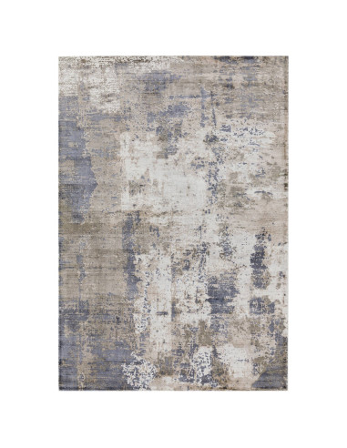 Elevate your space with the Gatsby Cloud modern designer rug, featuring a soft abstract pattern and durable natural viscose fib