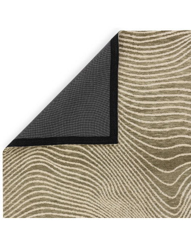 Elevate your space with the Mason Magnitude Sage, a modern designer rug featuring an abstract geometric pattern in soothing sag