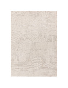 Elevate your home with the Mason Trapezium modern designer rug, featuring soft neutrals and geometric elegance for lasting styl