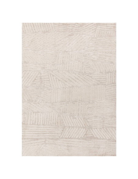 Elevate your home with the Mason Trapezium modern designer rug, featuring soft neutrals and geometric elegance for lasting styl
