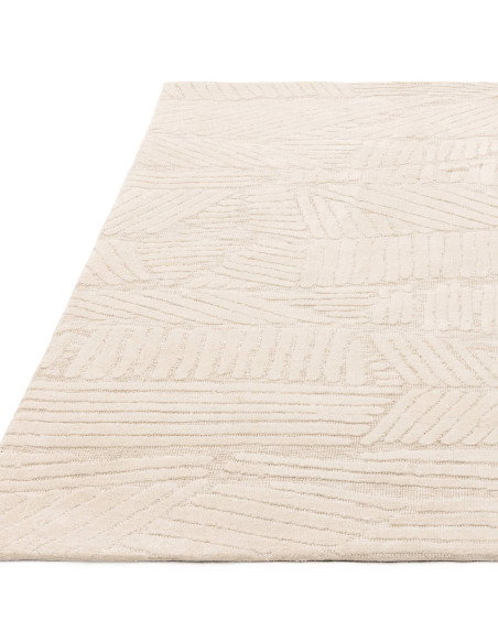 Elevate your home with the Mason Trapezium modern designer rug, featuring soft neutrals and geometric elegance for lasting styl