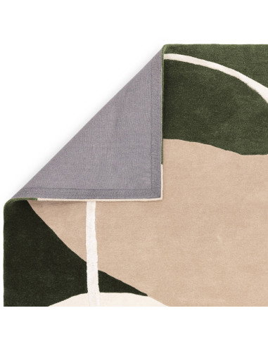 Tappeto contemporaneo moderno Matrix 103 Signature Moss: design geometrico, morbidezza e stile unico per valorizzare il tuo sog
