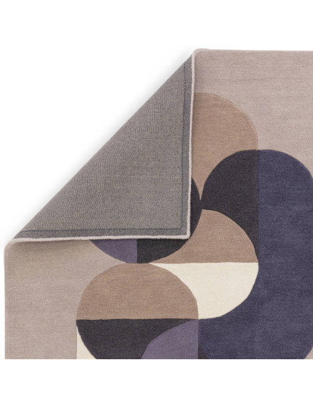 Elevate your space with the Matrix 92 Statement Grey, a modern designer rug featuring geometric elegance and plush, durable woo