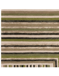 Tappeto Matrix Network Forest: design geometrico e morbidezza per un soggiorno moderno e accogliente. Perfetto tra i tappeti co 2