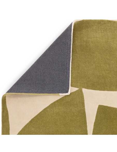 Tappeto Romy 04 Kite Sage: design geometrico moderno, comfort e qualità per un soggiorno elegante con tappeti contemporanei sog