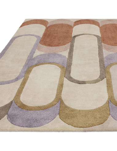 Tappeto Romy 09 Module Pastel: design geometrico e colori pastello per un tocco moderno e raffinato nei tuoi tappeti contempora