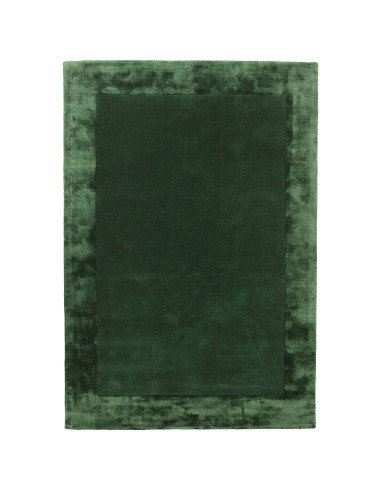 Tappeto Ascot Green: eleganza e comfort nei tappeti tinta unita, perfetto per ambienti minimal con materiali naturali e design