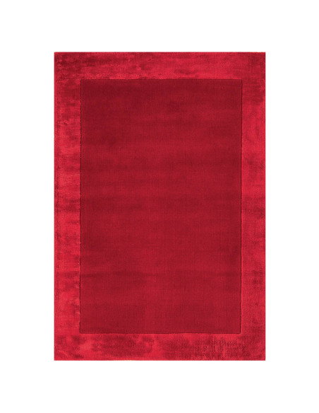 Tappeto Ascot Red: eleganza e calore in un design minimalista tinta unita, morbido e resistente, perfetto per ogni ambiente del