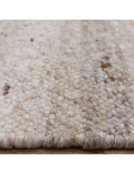 Handcrafted Birkdale Beige rug blends natural fibers and minimalist design, adding warmth and subtle texture to any modern or c