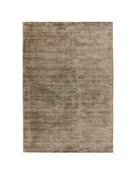 Elevate your space with the Blade Mocha neutral rug—handcrafted from natural viscose for a soft, minimalist look that complemen