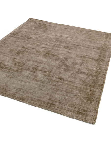 Elevate your space with the Blade Mocha neutral rug—handcrafted from natural viscose for a soft, minimalist look that complemen