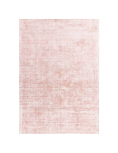 Tappeto Blade Pink: eleganza minimalista e tinta unita in viscosa, perfetto per ambienti moderni e raffinati. Comfort e stile i