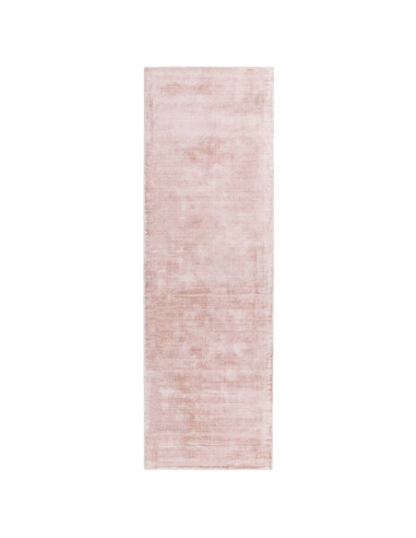 Tappeto Blade Pink: eleganza minimalista e tinta unita in viscosa, perfetto per ambienti moderni e raffinati. Comfort e stile i