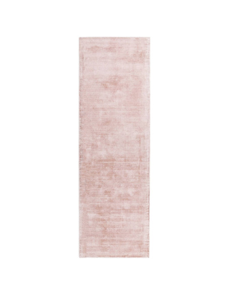 Tappeto Blade Pink: eleganza minimalista e tinta unita in viscosa, perfetto per ambienti moderni e raffinati. Comfort e stile i