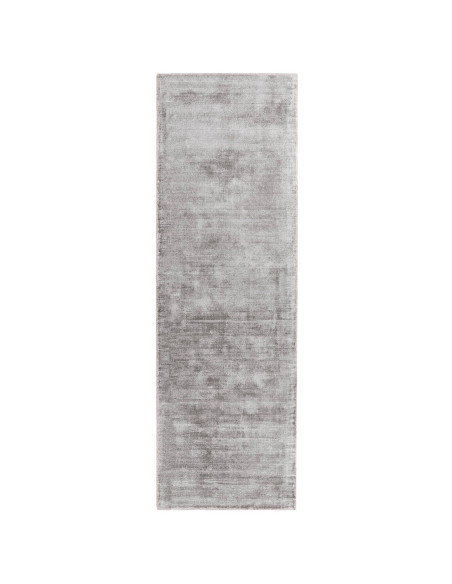 Tappeto Blade Silver in viscosa naturale: eleganza minimal e comfort superiore per ambienti moderni. Disponibile in diverse mis