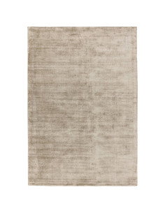Tappeto Blade Smoke: eleganza e comfort in viscosa naturale, perfetto per ambienti minimal con design tinta unita e facile manu