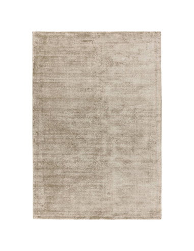 Tappeto Blade Smoke: eleganza e comfort in viscosa naturale, perfetto per ambienti minimal con design tinta unita e facile manu