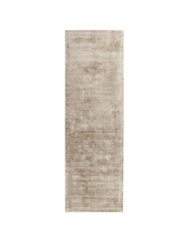 Tappeto Blade Smoke: eleganza e comfort in viscosa naturale, perfetto per ambienti minimal con design tinta unita e facile manu