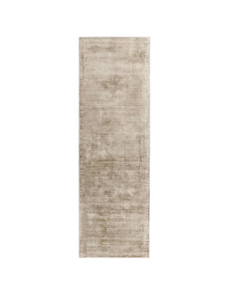 Tappeto Blade Smoke: eleganza e comfort in viscosa naturale, perfetto per ambienti minimal con design tinta unita e facile manu